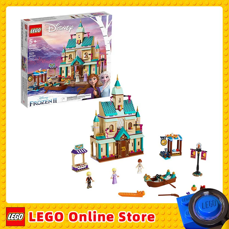 

LEGO & Disney Arendelle Castle Village Children Building Blocks Toys Gift 41167