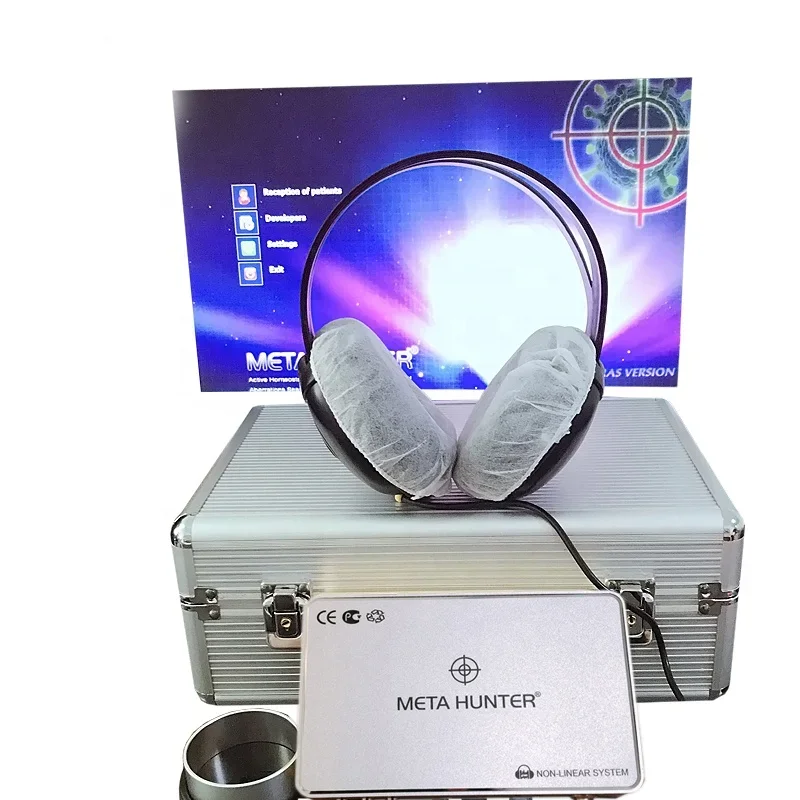 Фото Meta nls Hunter 4025 25d биорезонансный сканер 18d nls анализатор здоровья тела №4