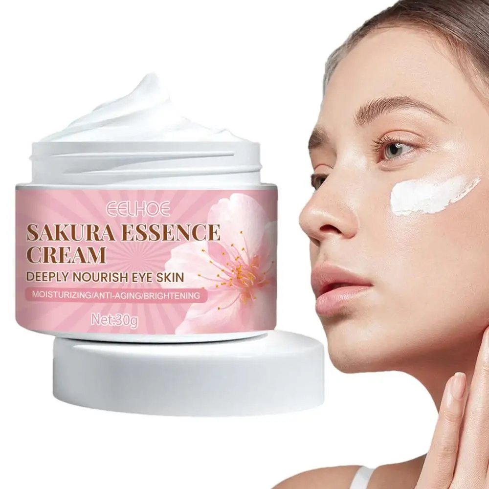 

30g Sakura Essence Cream Reducing Fine Lines And Enhancing Skin Moisturizing Whitening Shrink Pores Anti-Aging Face Care