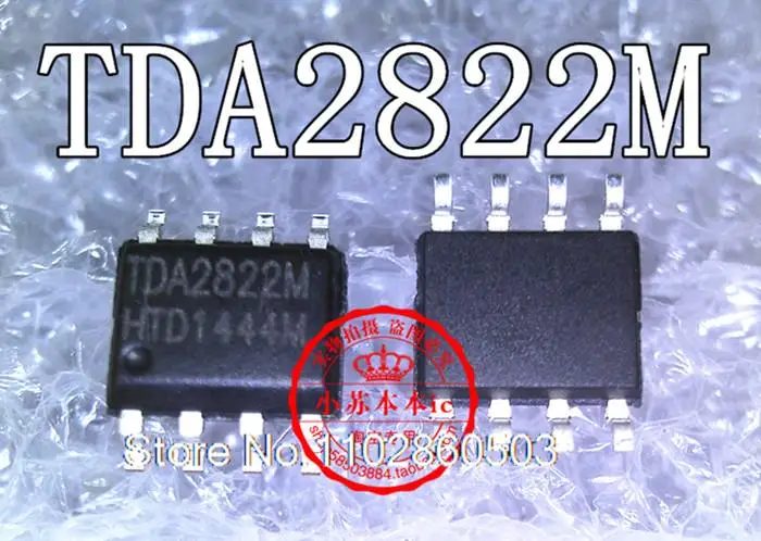 10 шт./партия TDA2822M SOP-8 TDA2822 DIP8