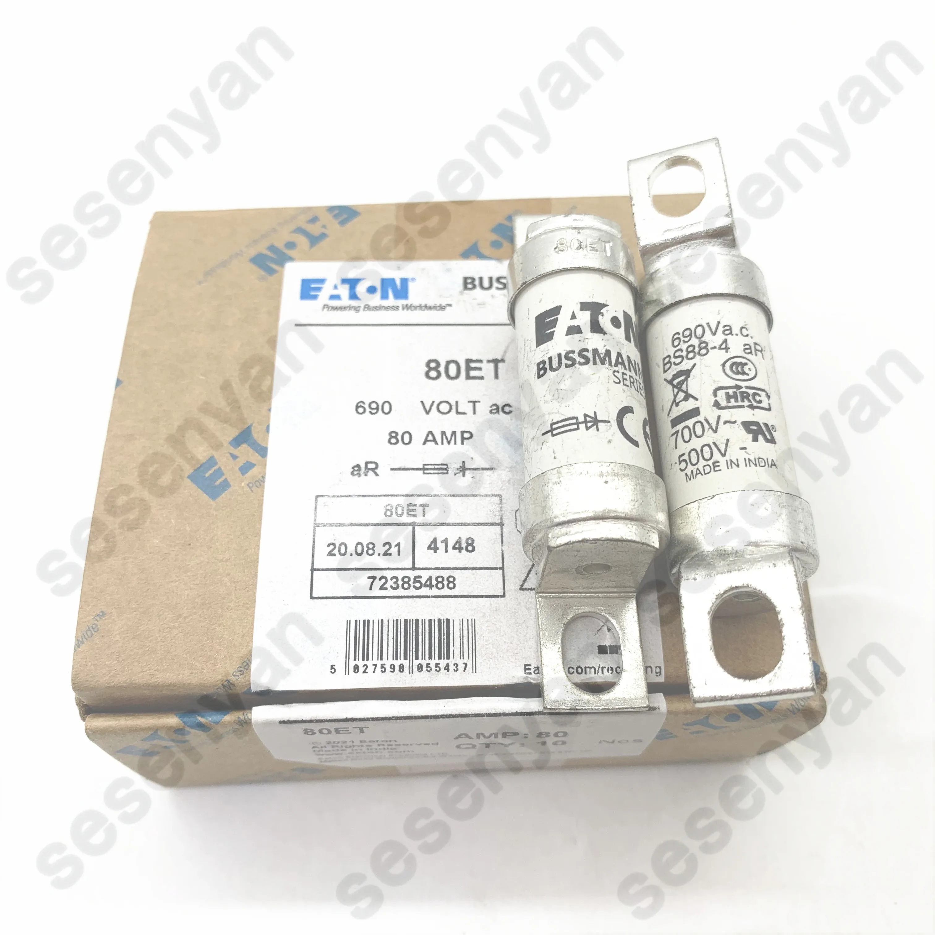 10 шт. новый оригинальный предохранитель BUSSMANN BS88: 4 25ET 25A 32ET 32A 35ET 35A 40ET 40A 45ET 45A 56ET 56A 63ET 63A 80ET 80A 690V
