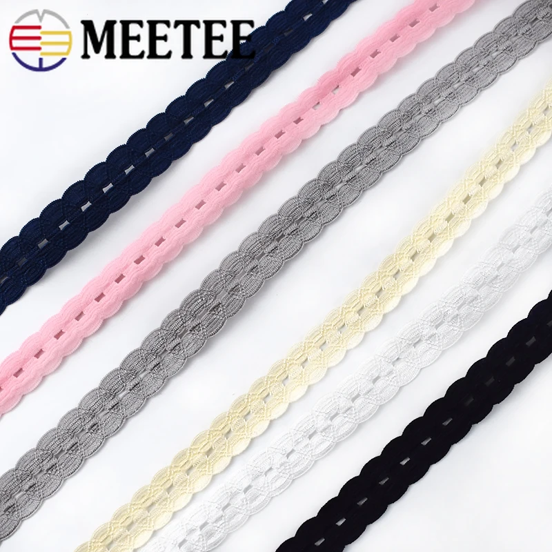 20/42M 15mm Mesh Spandex Elastic Band Baby Hair Decorative Stretching Buttons Tabs Loop Trim Tiny Ribbbon Strap Belt Accessories | Дом и сад