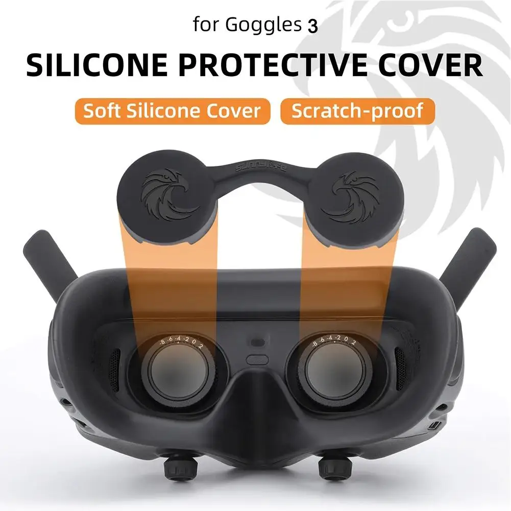 Силиконовый защитный чехол для объектива DJI Goggles 2/3 N1R7 1 шт