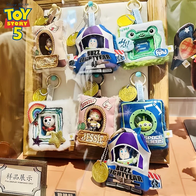 Фото Blokees Оригинальная игрушка Pixar Toy Story 5 Daadoos Mate, набор-сюрприз, сборная фигурка в пакете, Вуди, Базз, Джесси, забавные игрушки, коллекционные украшения, подарки №2