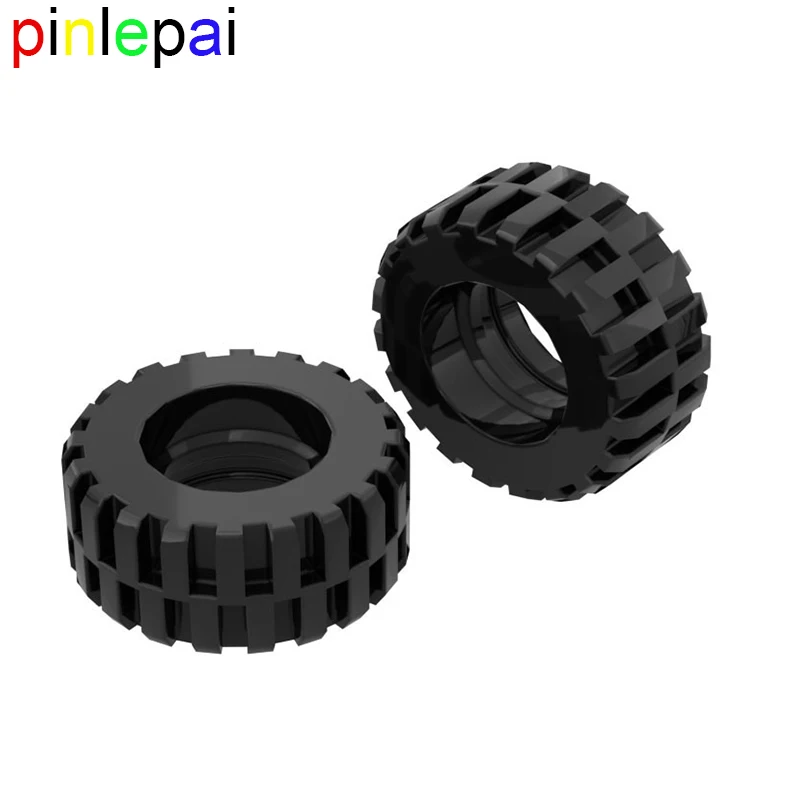 Pinlepai 92402 блочные шины кирпич колесные обода детали конструктор набор колес