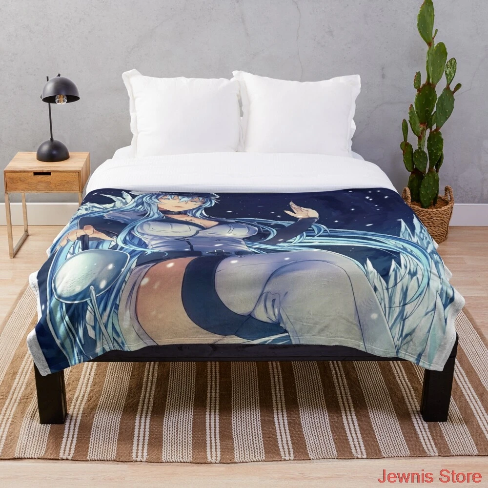 

Princes Esdeath Throw Blanket blanket cover, warm decoration, bed and sofa, applicable to men and women