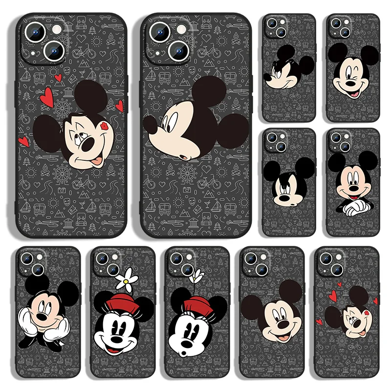 

Good looking mickey Phone Case For Apple iPhone 14 13 12 11 XS XR X 8 7 6 6S 5 5S SE Pro Max Plus mini Black Cover