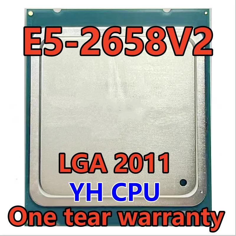 

E5-2658V2 E5-2658 V2 E5 2658 V2 E5 2658V2 SR1A0 Prosesor 2.4GHZ 10-Core 25MB LGA 2011 95W CPU