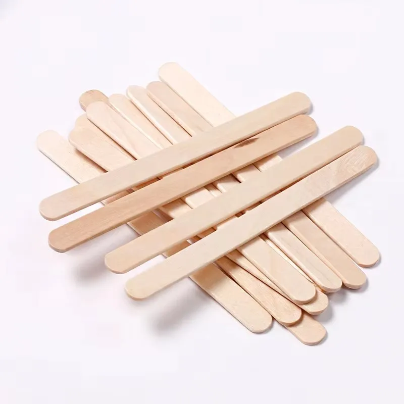 10/30/50/100 шт. одноразовые депрессоры языка деревянные татуировки восковая палочка