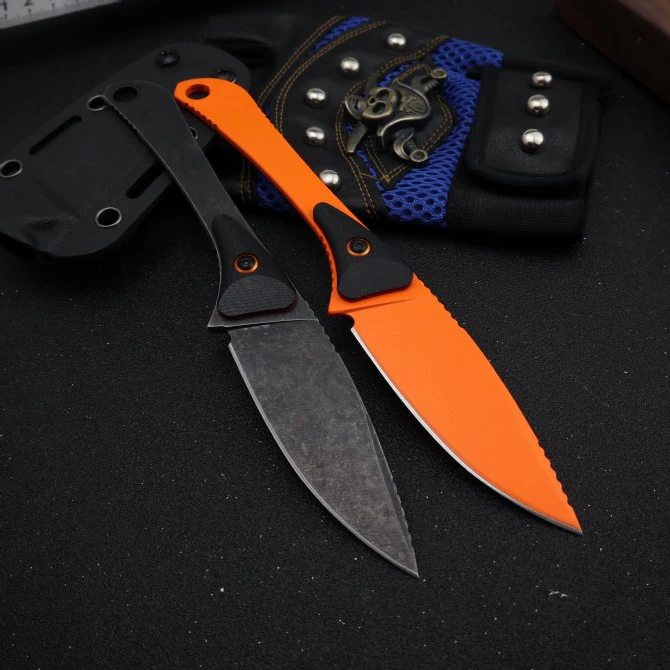 

BM 15200 Small Straight Knife 440C Blade Outdoor Camping Safety Defense Pocket Knives Portable EDC Tool