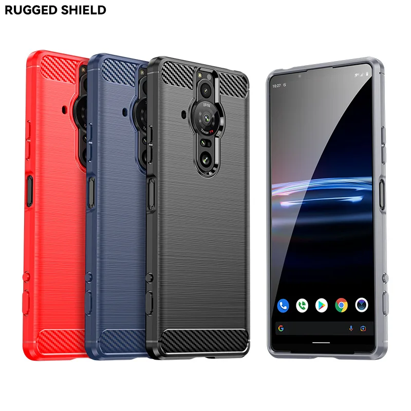 Чехол для телефона Sony Xperia Pro I 1 5 8 10 IV Lite II III L3 L2 XZ4 L1 армированный силиконовый чехол