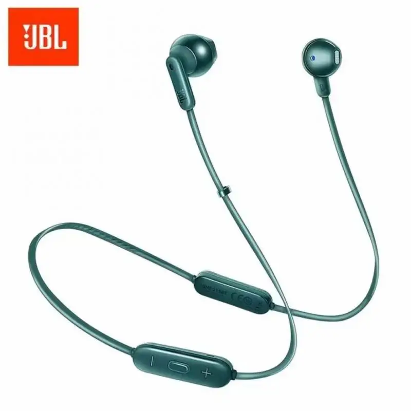Neckband Semi In-Ear Harman JBL TUNE215 Earphone With Mic Magnetic Wireless Bluetooth Headset Sports Gaming Headphone