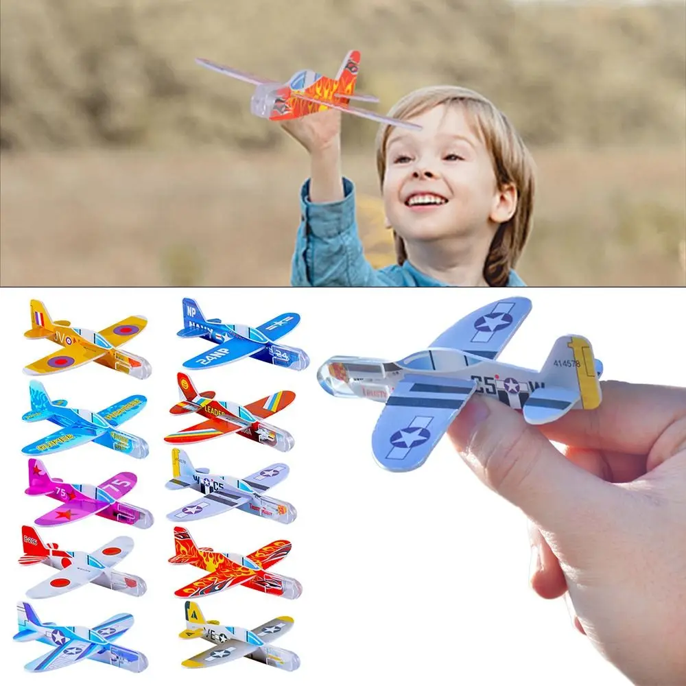 

Activities Birds Flying Kids Toys Party Bag Fillers Small Plane Diy Airplane Model Aviation Model Hand Throwing Toy