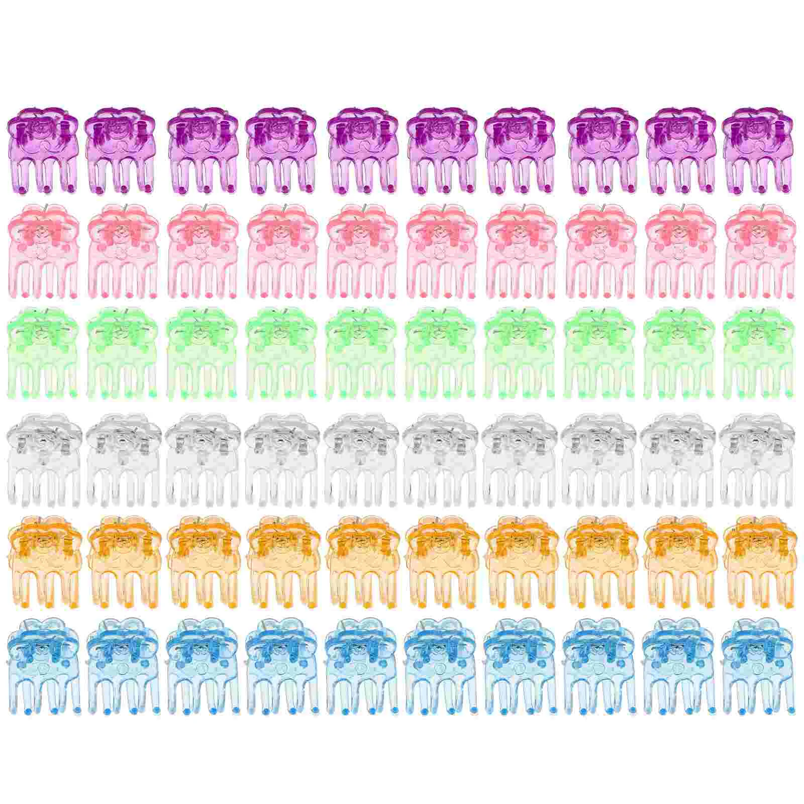 

60pcs Orchid Clips Clips Flower Clips for Supports Orchid Plants Vine Trellis Orchid Colorful