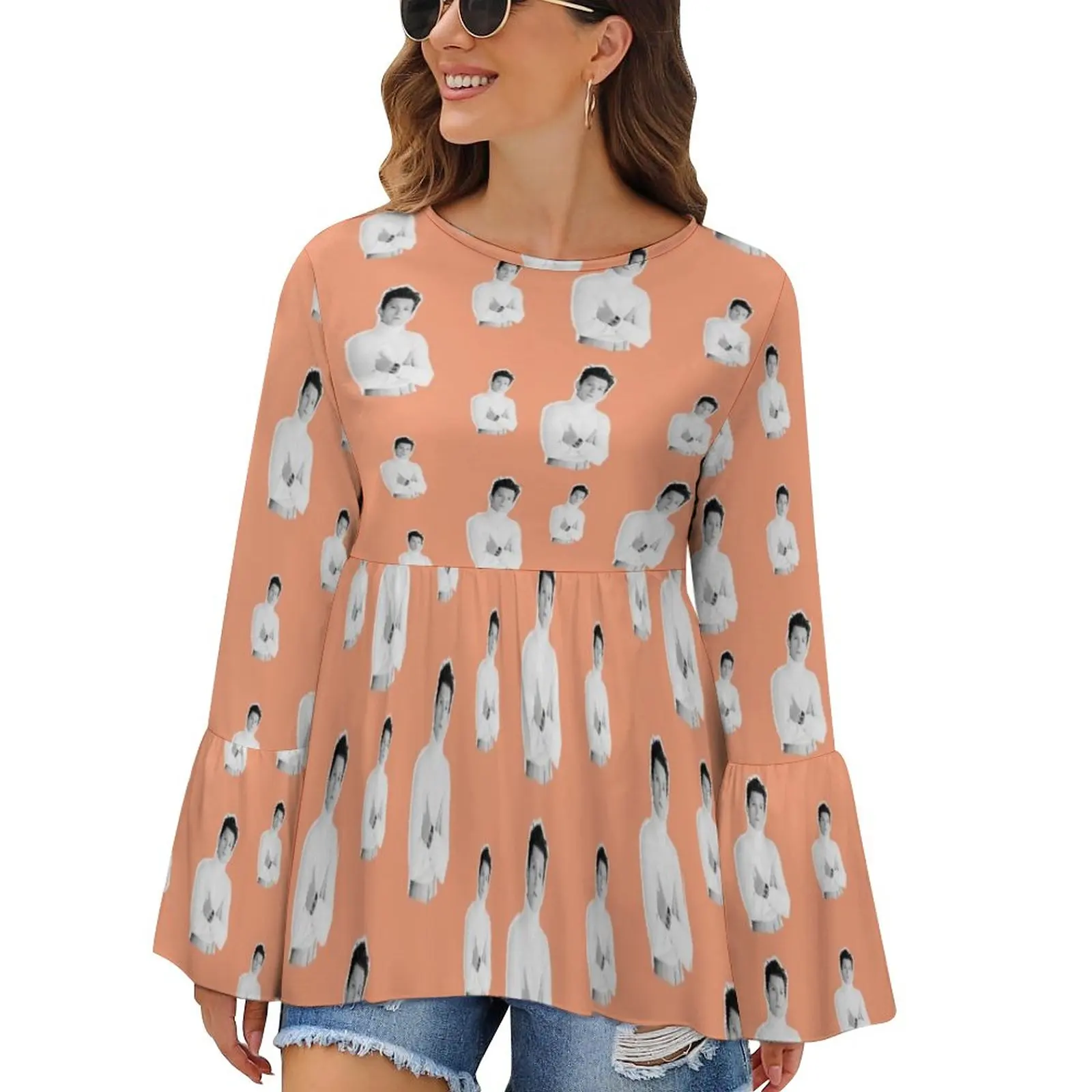 

Футболка Tom Holland, модная женская футболка в уличном стиле знаменитостей, футболка оверсайз с рисунком