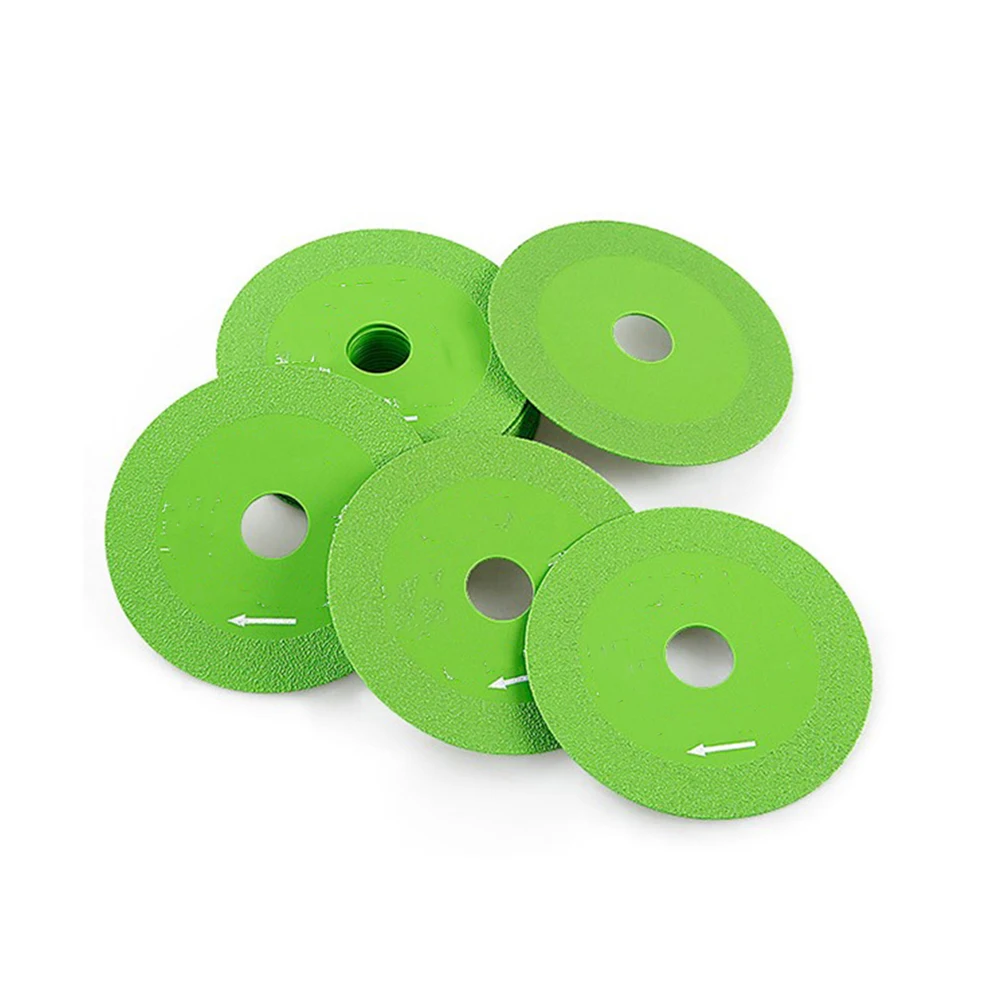 4Pcs Glass Cutting Discs Diamond Saw Blade 100 Type Angle Grinder Accessories For Glass Jade Wine Bottle Chamfering Grinding