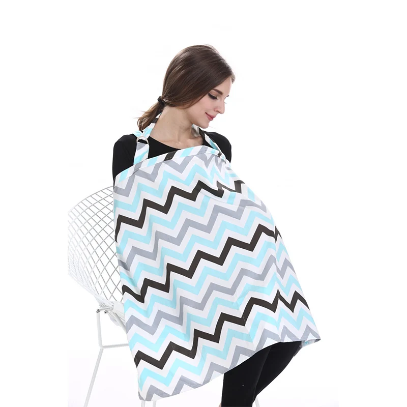 

Breathable Baby Feeding Nursing Covers Mum Breastfeeding Nursing Poncho Cover Up Adjustable Privacy Apron Outdoors Nursing Cloth