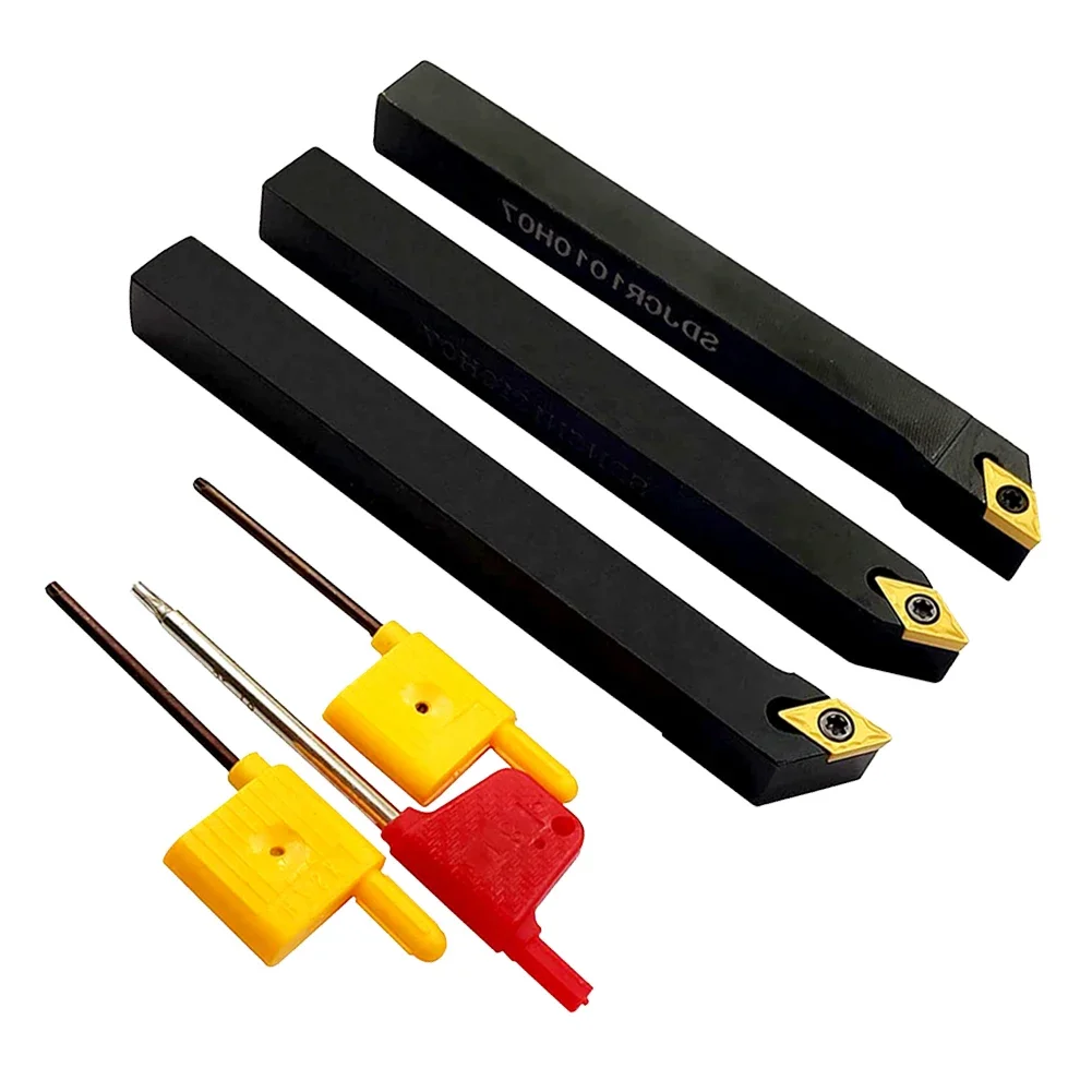 Держатель сверлильного станка для токарного SDNCN1010H07 SDJCL1010H07 SDJCR1010H07 с 3 вставками