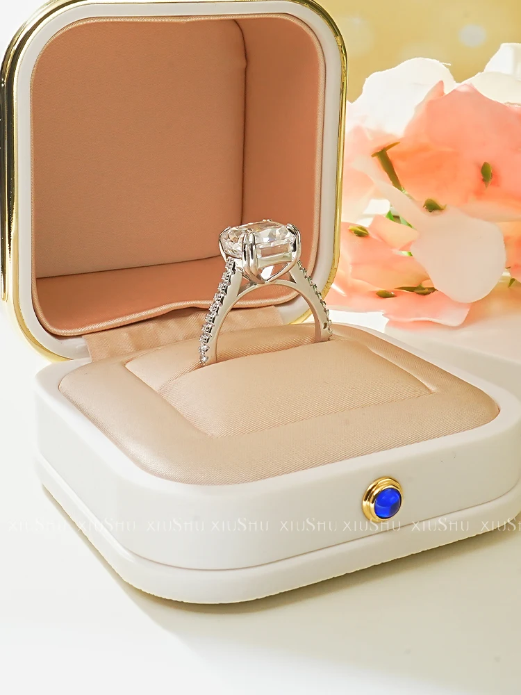 Женское Универсальное кольцо из серебра 925 пробы с импортным высокоуглеродистым