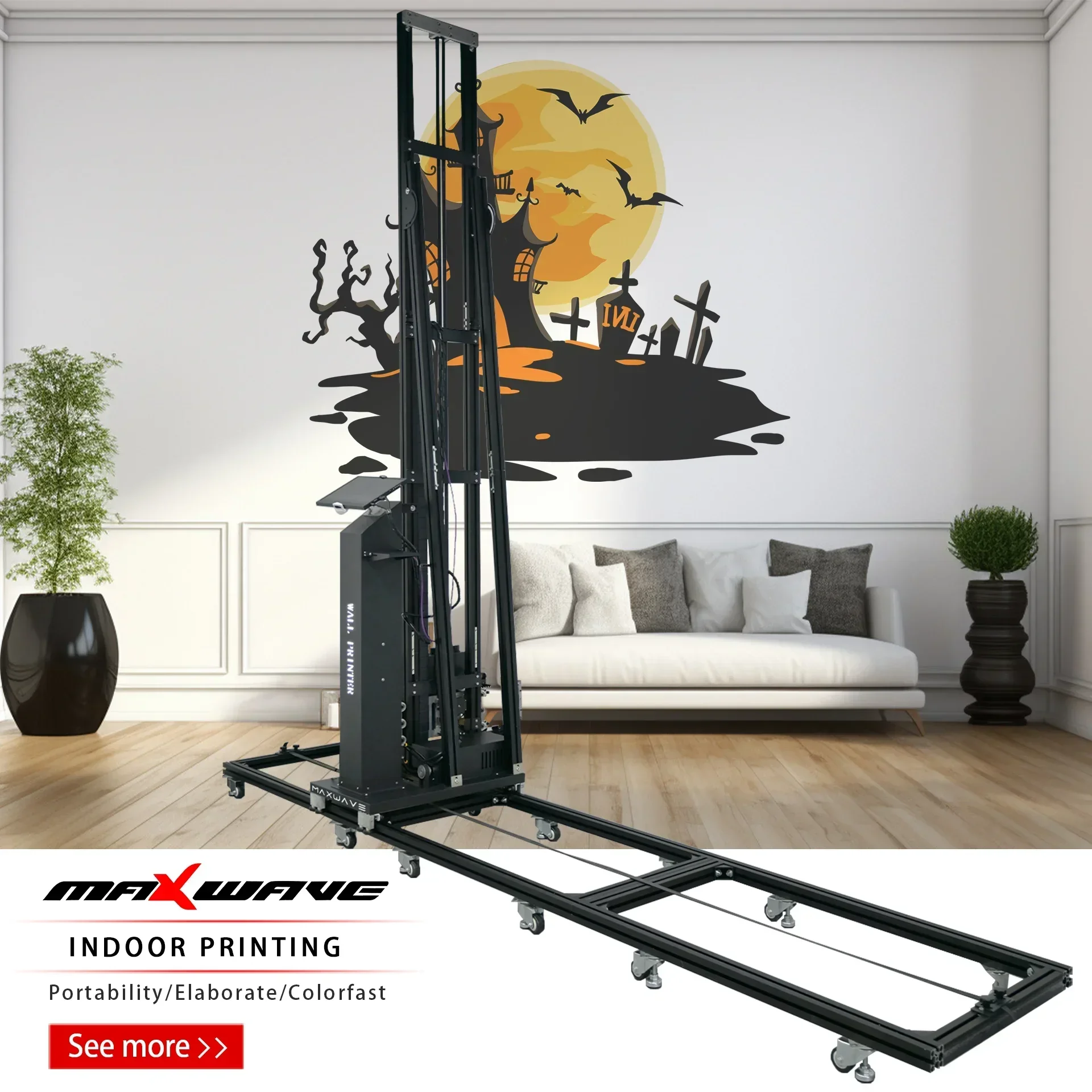 3D-печать робот плитка машина для стеклянного пола наземный принтер настенный