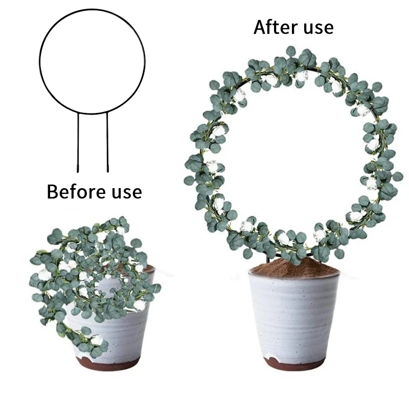 1 шт. железная стойка для поддержки садовых растений подставка в форме сердца