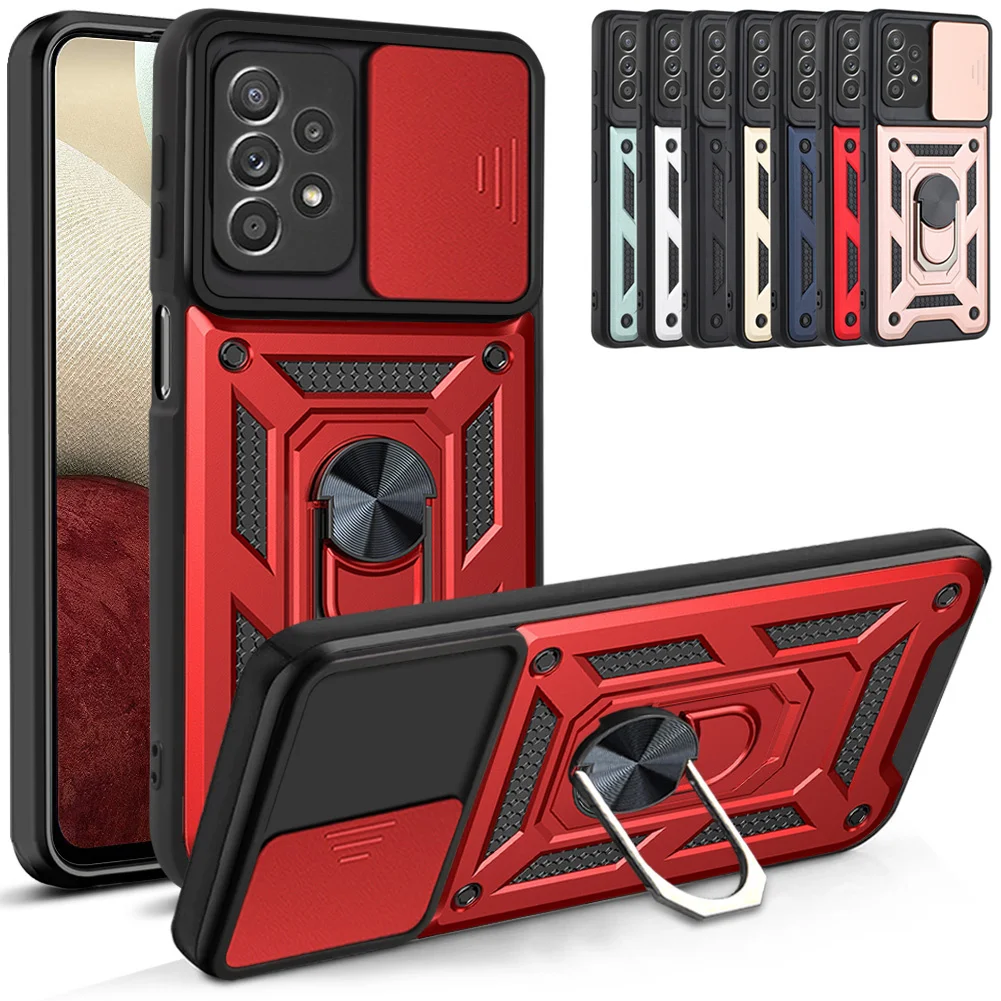 

Samsung Galaxy A52 For Samsung Galaxy A52 5G 4G Case Ring Armor Cover For Samsung A52 SM-A525F 6.5" Galaxy A52 Camera Protection