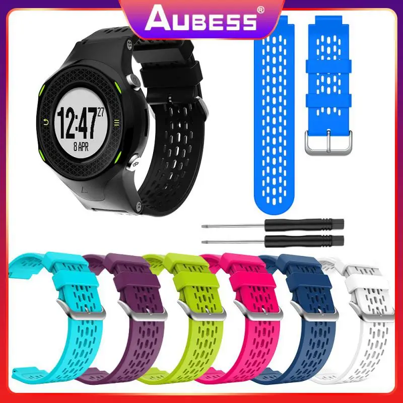 

Watch Strap Breathable Replacement Smartwatch Stretch Fashion Waterproof Watch Accessories Silicone Sport Stretch Sweat Proof