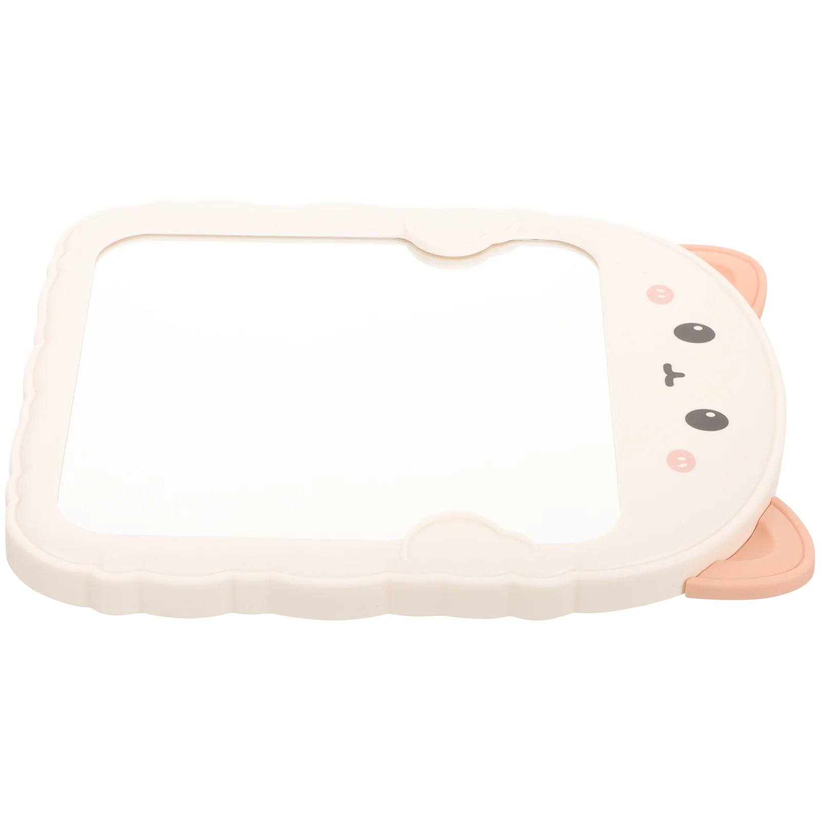 

Handheld Mirror Dressing Table Tabletop Fold Portable Makeup Folding Base Cabinet Abs Travel