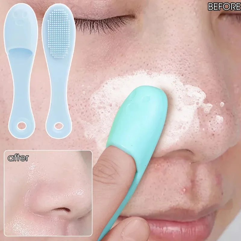 Силиконовая щетка для чистки лица мини-кошачья царапина мягкая мытья