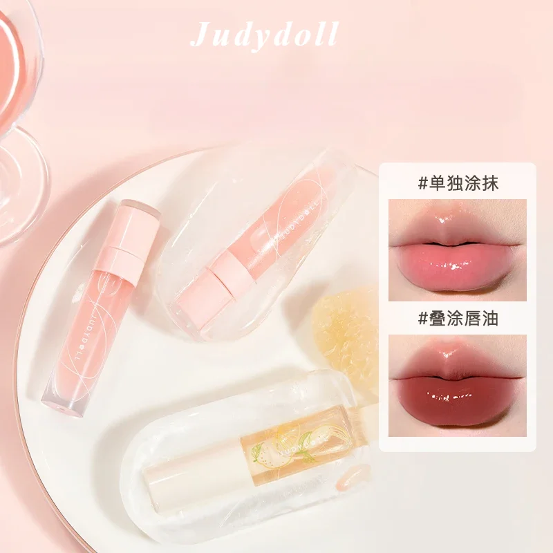Увлажняющий глянцевый прозрачный блеск для губ Judydoll увлажняющее осенне-зимнее