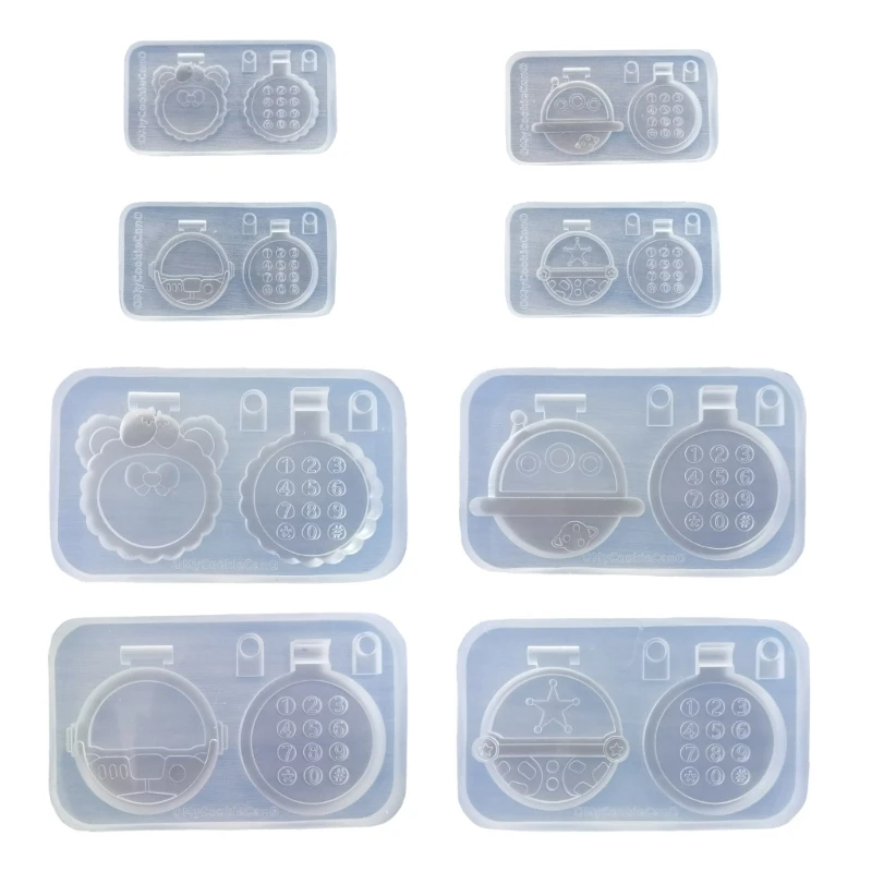 

Resin Shaker Molds,Clamshell Phone Silicone Quicksand Moulds Resin Epoxy Casting Shaker Mould for Making DIY Crafts