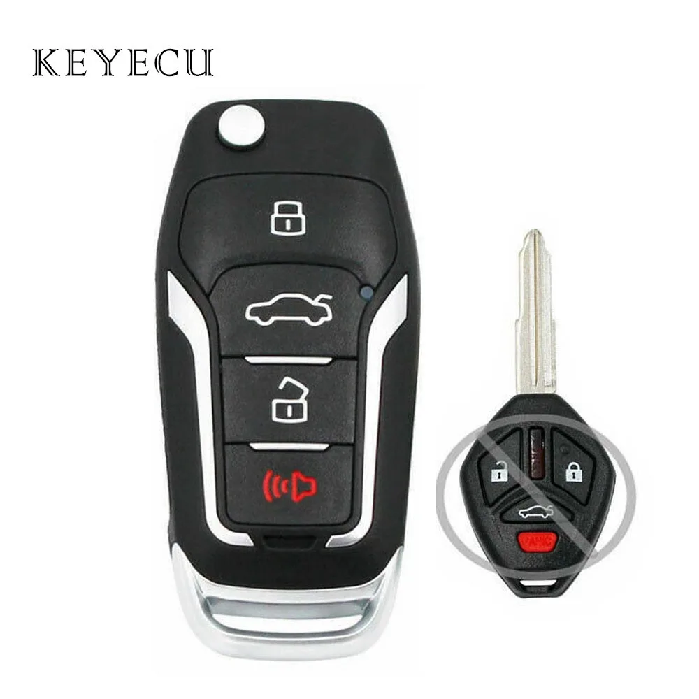 

Keyecu обновленный дистанционный ключ с 4 кнопками 313,8 МГц ID46 для Mitsubishi Eclipse Galant 2007 2008 2009 2010 2011 2012, OUCG8D620MA