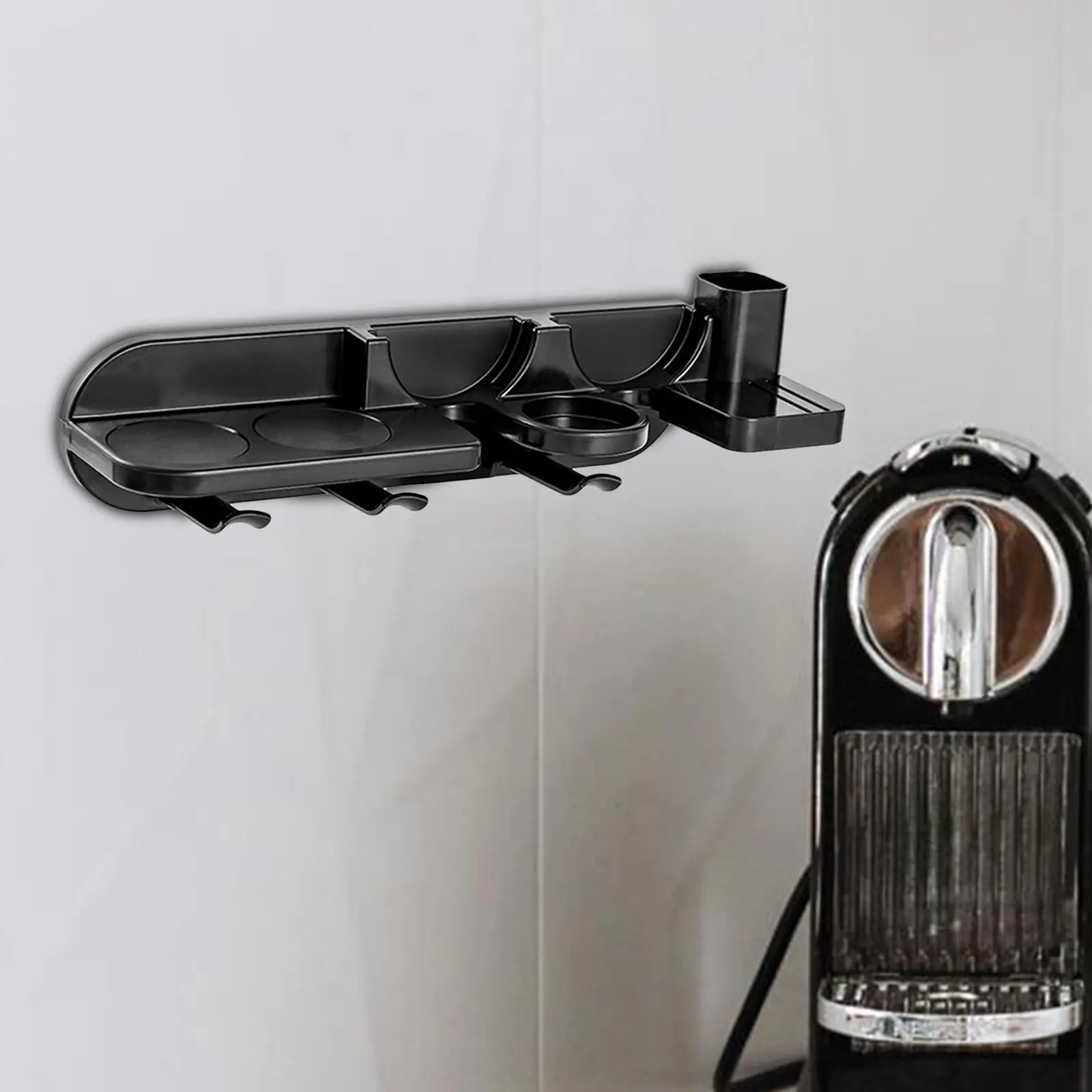Держатель для кофе настенный держатель Компактный органайзер кофейной станции