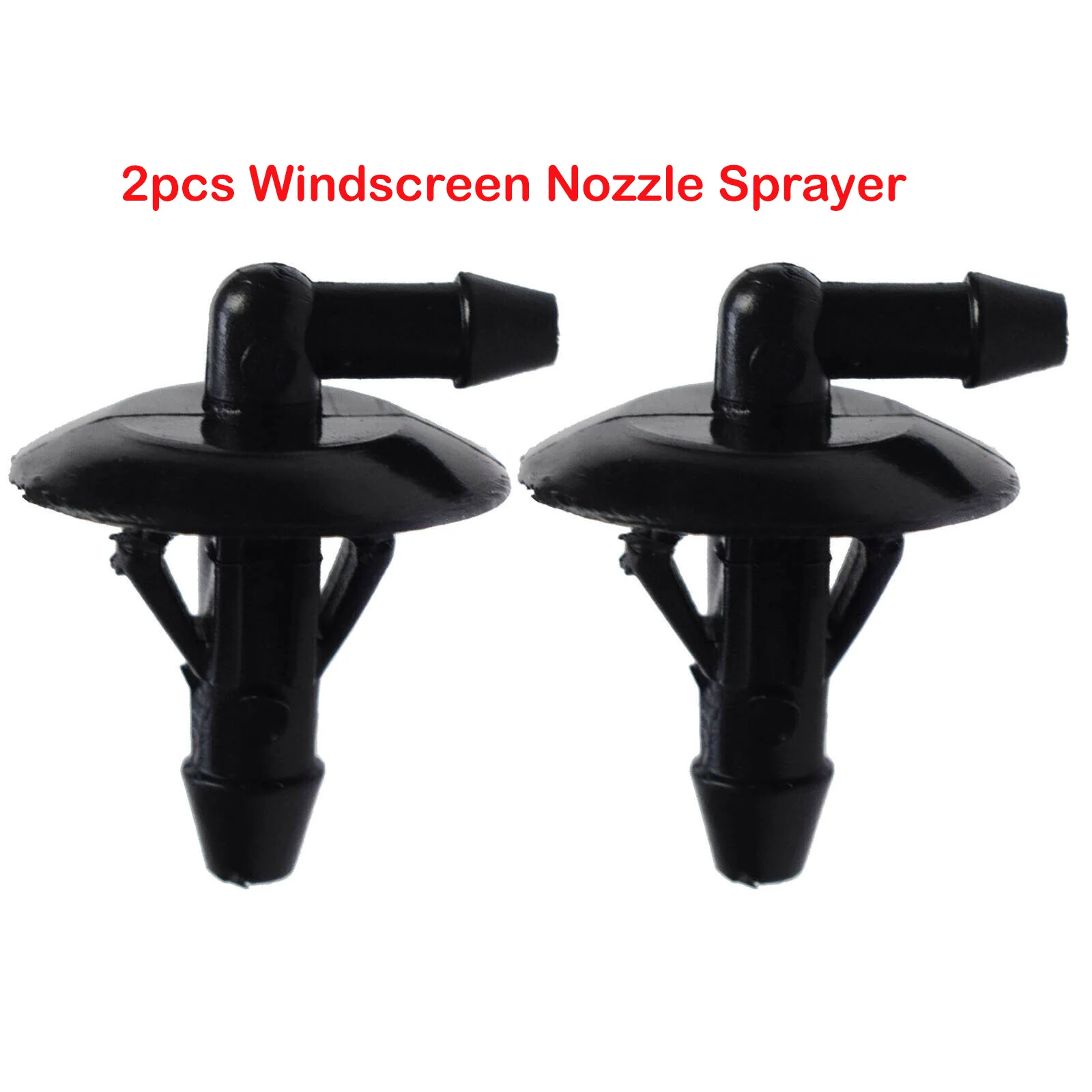 

2PCS Front Windshield Wiper Water Spray Jet Hose Connector For Dodge Sprinter 2500 3500 5125061AA Washer Nozzles