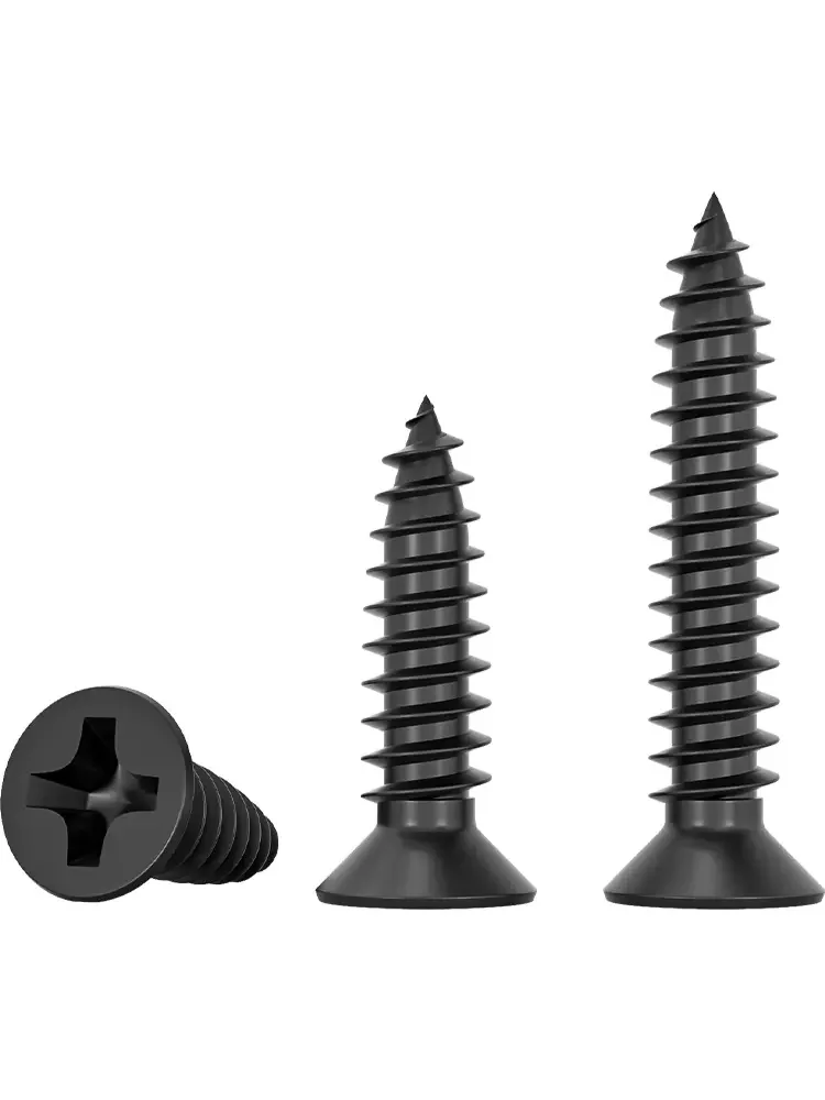 

Черные электронные маленькие самонарезающие фотообои с плоской головкой