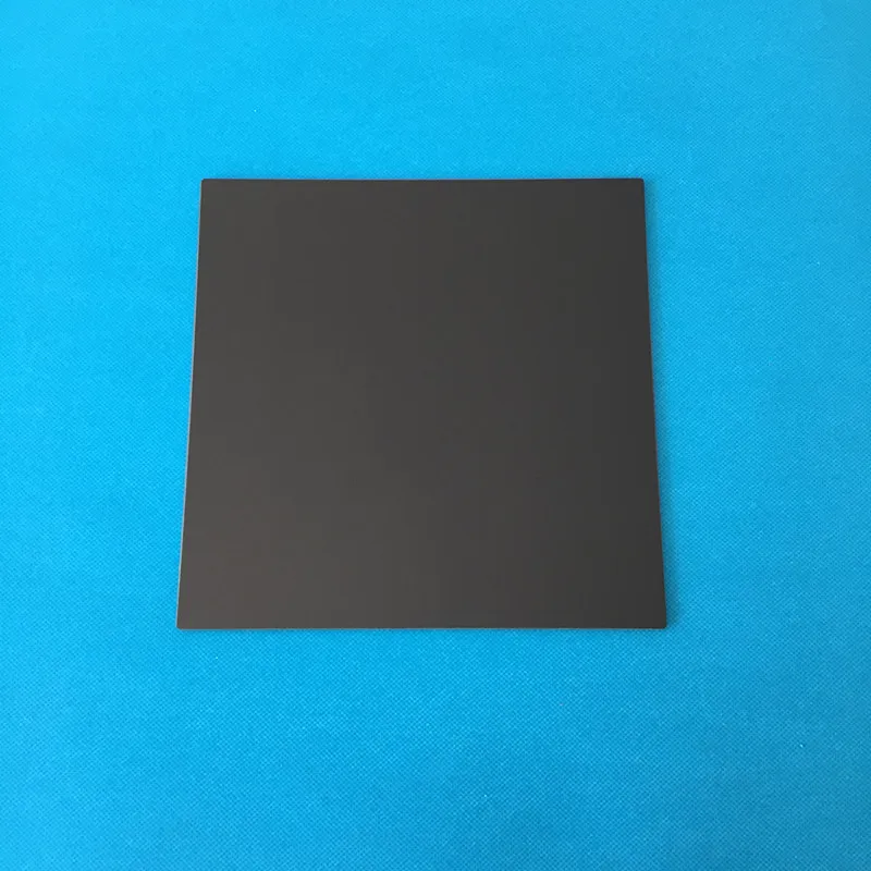 200*200*3.0mm ZWB2 UG1 UV Pass Filter Glass Lens For 365nm Light Source |