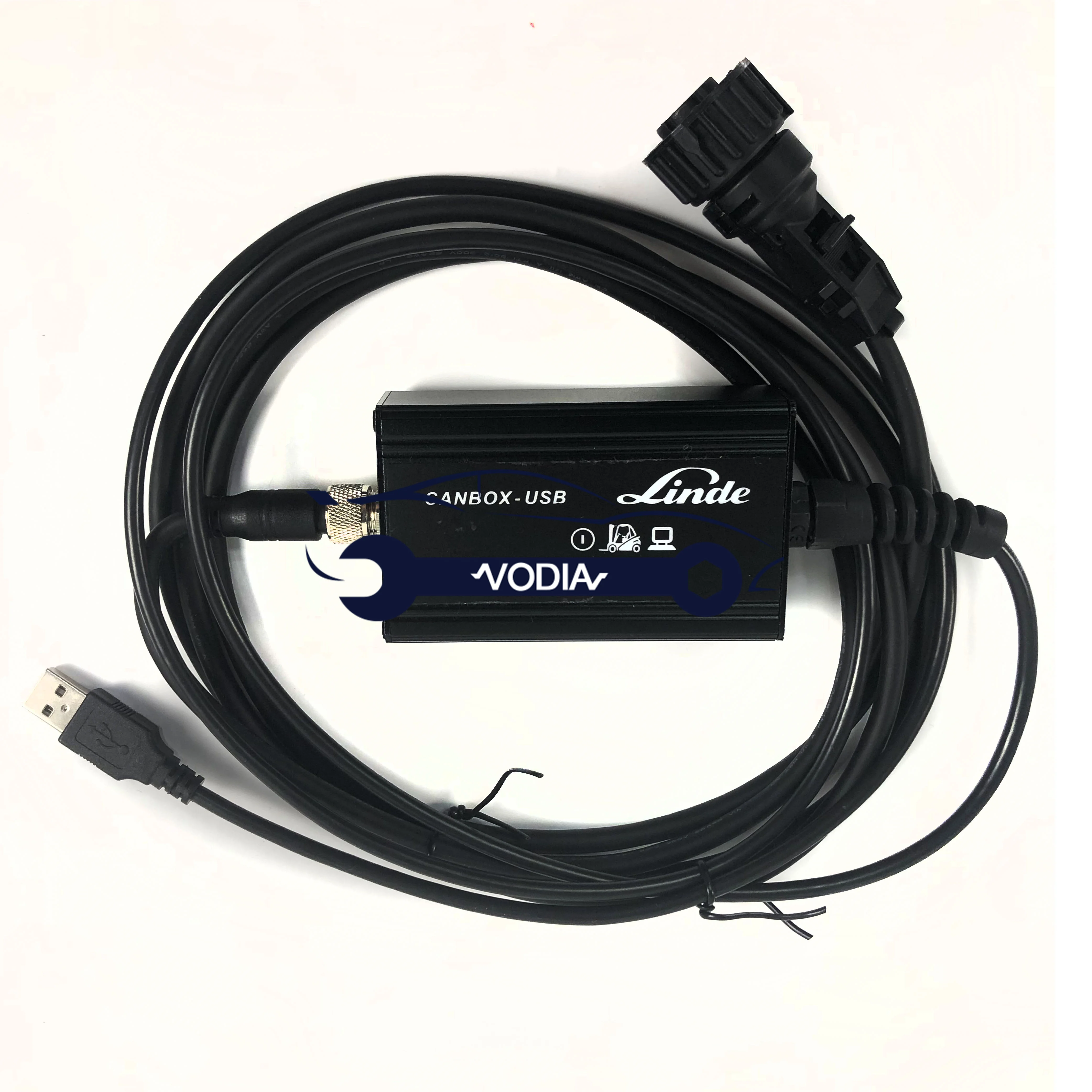 

Forklift For Linde Canbox USB Doctor Diagnostic Cable Line Adapter Service Box Linde Pathfinder Diagnosis Interface Tool
