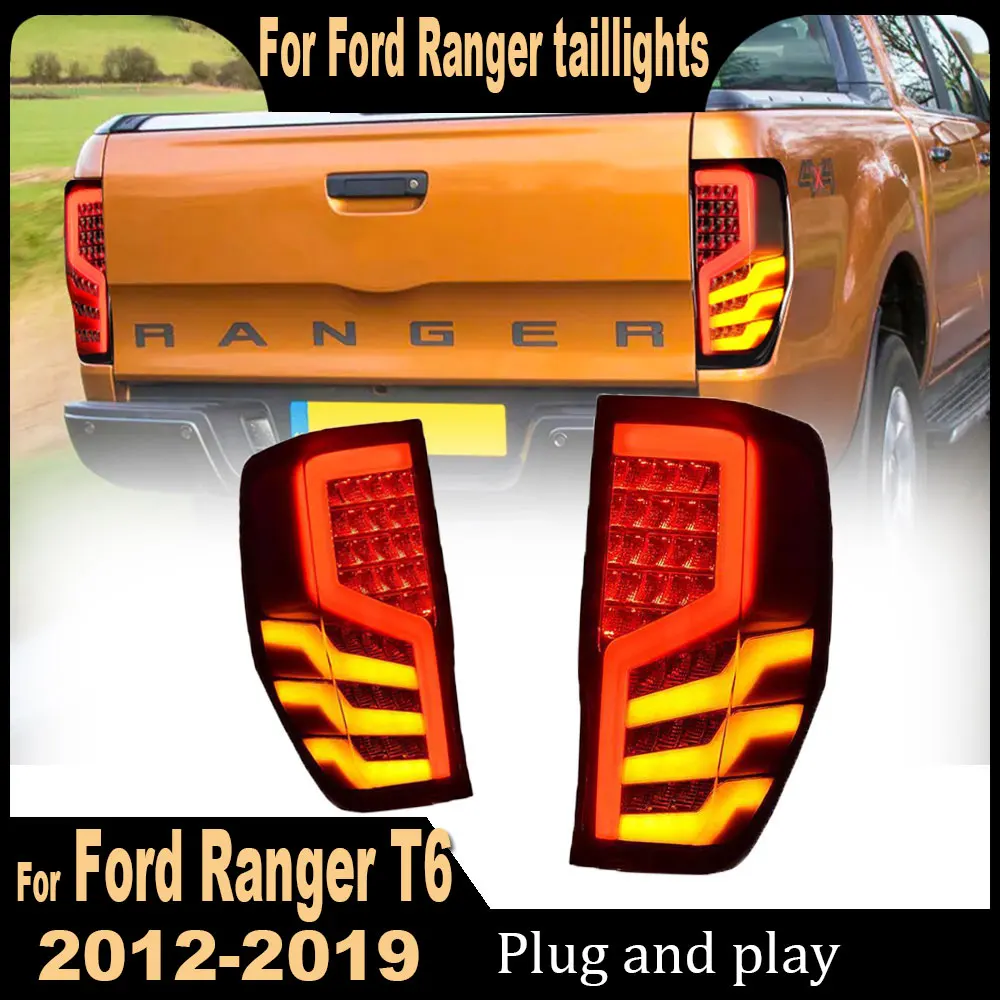 Автомобильные задние фонари для Ford Ranger Raptor T6 T7 T8 Px Mk1 Mk2 2012 2013 2014 2015 2016 2017 2018 2019