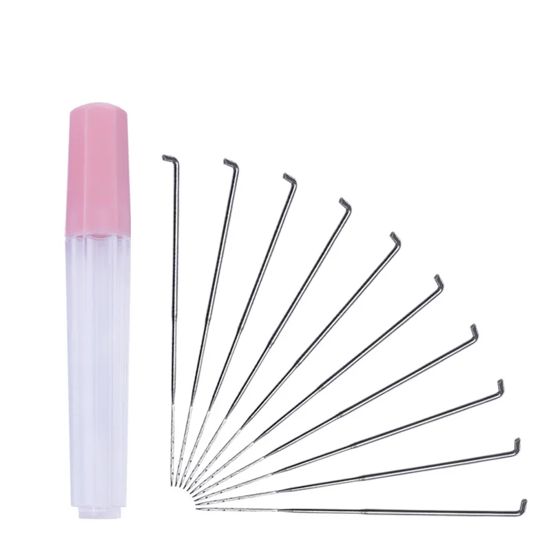 1Set Wool Felt Tools Mixed Handicraft Needle Felting with Handle/Bottle DIY Sewing Package Needlework Handmade