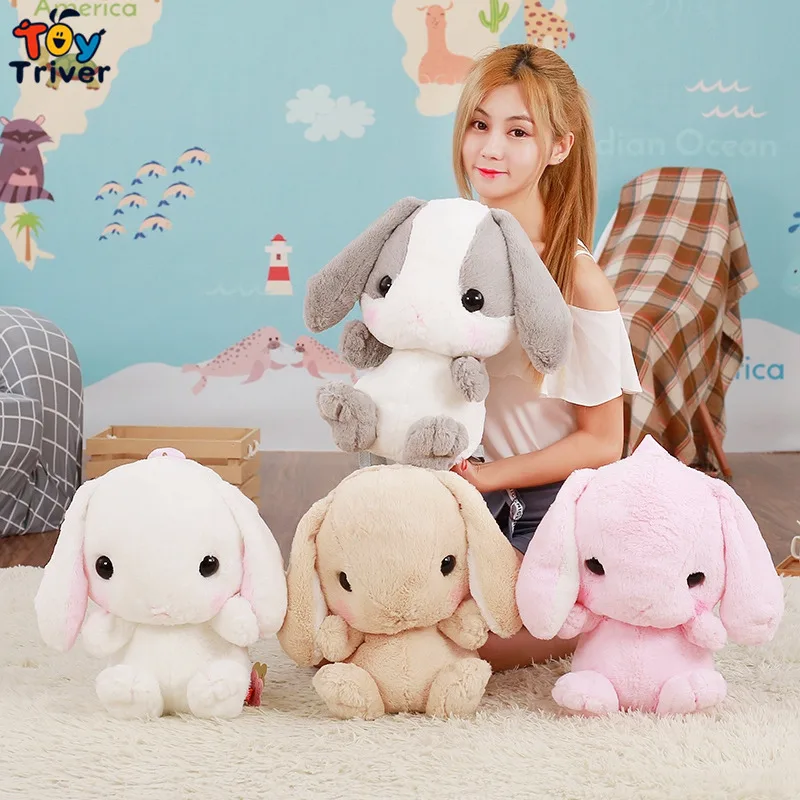 

Japanese Kawaii Rabbit Bunny Backpack Crossbody School Bag Plush Toys Kids Children Girls Student Girlfriend Cute Birthday Gifts