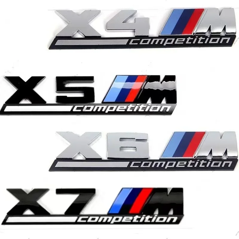 BMW Competition Edition 3D эмблема заднего багажника наклейка для M1 M2 M3 M4 M5 M6 M7 X3M X4M X5m X6m на