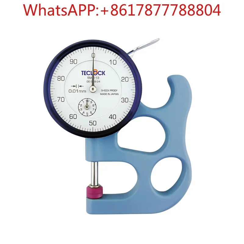 Толщиномер TECLOCK SM-112 SM-114 микрометр толщиномер