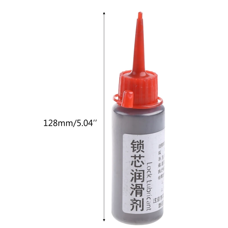 

60ml Non-toxic Lubricant Maintaining Graphite Powder Engine Cover Safety Lock