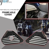 motorcycle frame hole cover caps plug decorative frame cap for cfmoto 700clx cl x 700 clx700 2020 2021 motorcycle accessories