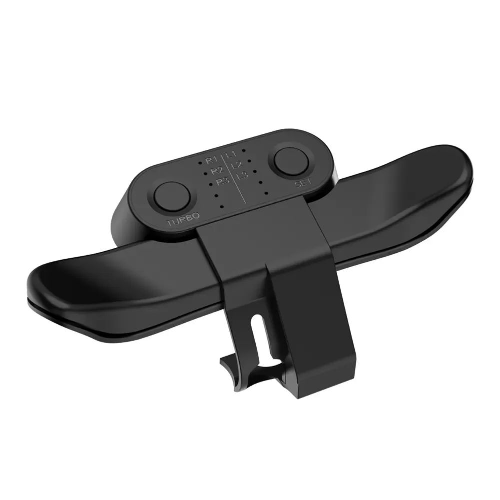 

PS4 Daulshock Gamepad Rear Extension Key Adapter W/ Turbo Controller Back Button Attachment For PS 4 Controller Accessories