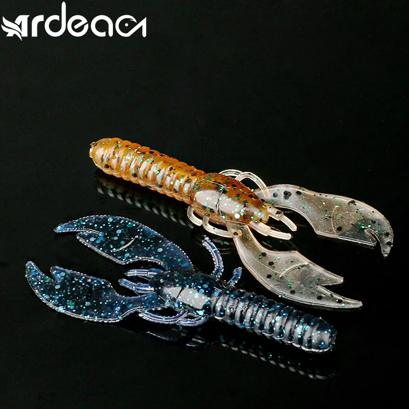 

ARDEA Shrimp Soft Bait 65mm/2.6g DoliveCraw Lure 6pcs Silicone Crayfish Worm Swimbait Artificial Craws Wobblers Fishing Tackle