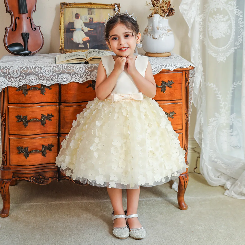 

Vestidos Newborn Baptism First 1st Birthday Dress For Baby Girl Toddler Princess Lace Party Costumes فساتين اطفال