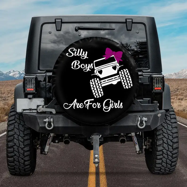 

Глупые мальчики для девочек, запасные покрышки для автомобильных аксессуаров, запасные шины на заказ покрывают ваш собственный индивидуал...