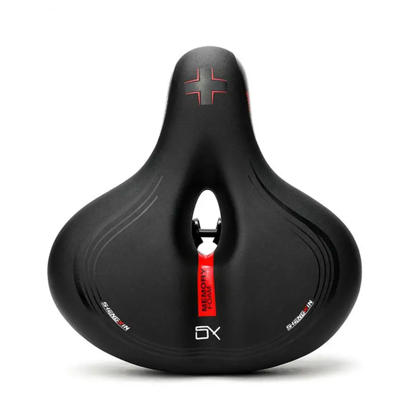 

Bicycle Seat Cushion Widened Breathable Comfortable Shockproof For Bicycle Bike Accessories Cycling Saddle Pu Soft Bike Saddle