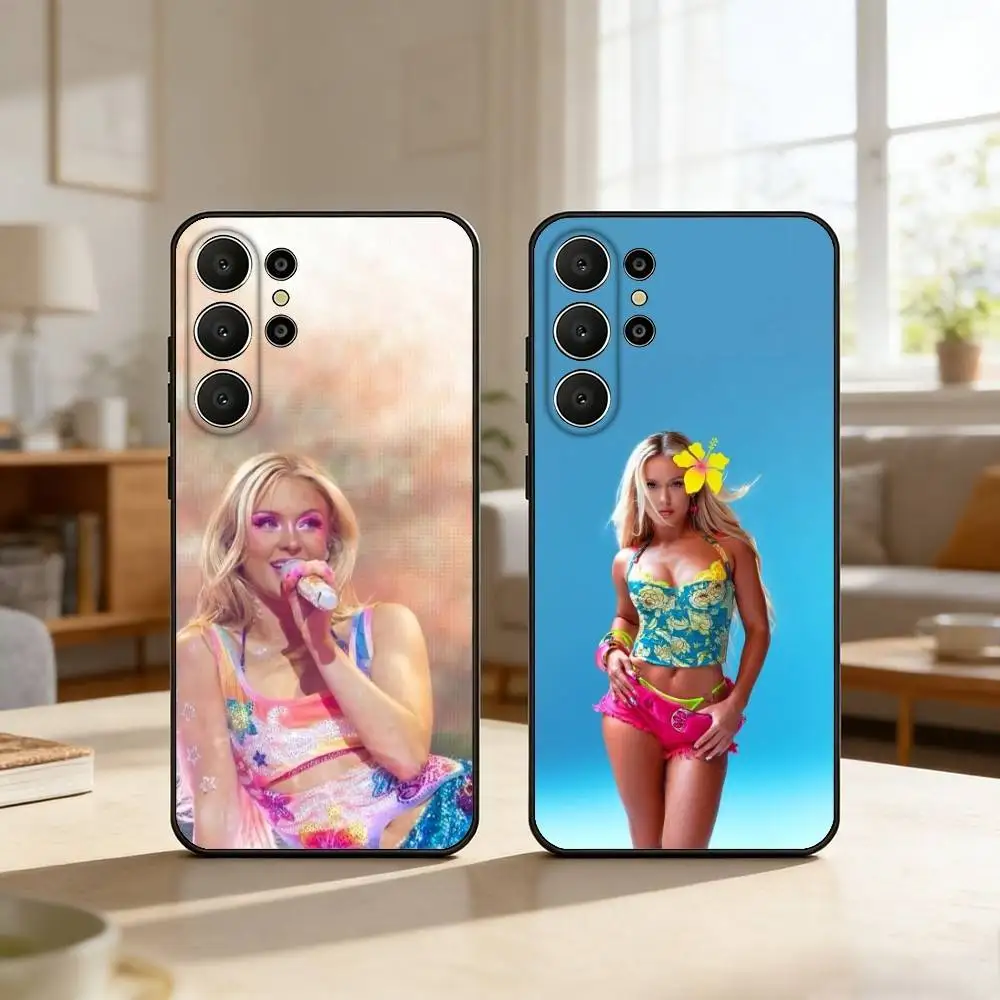 Фото Чехол для телефона Singer Z-Zara L-Larsson для Samsung S26, S25, S24, S21, S22, S23, S30, Ultra, S20, FE, Lite, 10, 9, черный чехол №1
